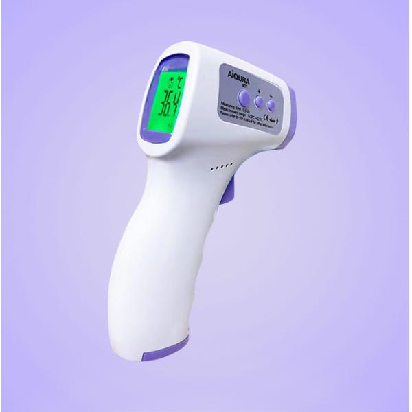 LED Display Digital No Touch Thermometer , Handheld Infrared Thermometer 0.1 Accuracy