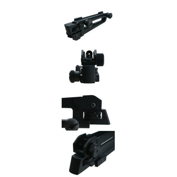 Matte Black Scope Mount Accessory Detachable Flat Up Carry Handle with Magnetic Mount