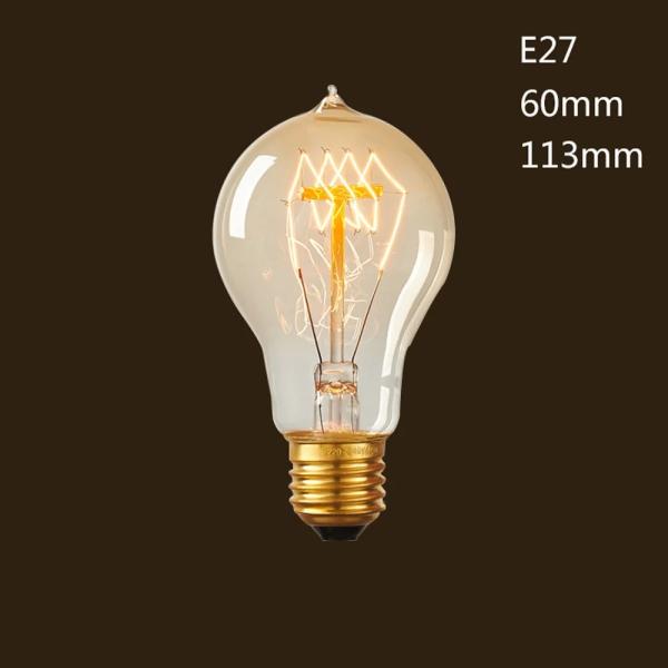 Retro Style Bulb 110v-220v Antique Incandescent Lamp St64 St58 E26 E27 B22 25w 40w 60w