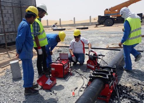 ISO Certification 250MM HDPE Butt Fusion Welding Thermofusion 6.3Mpa