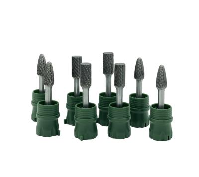 ODM OEM Double Cut Carbide Rotary Burr Set Used For Shaping / Deburring