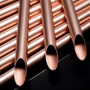0.01 Inch Thickness Copper Round Pipe Customized Length C71000 C71500