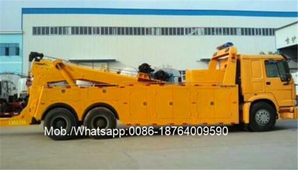 Howo 6x4 5825 Wheelbase 40 Ton Heavy Duty Wrecker Radio Control Tow Truck ZZ1257M5847D1