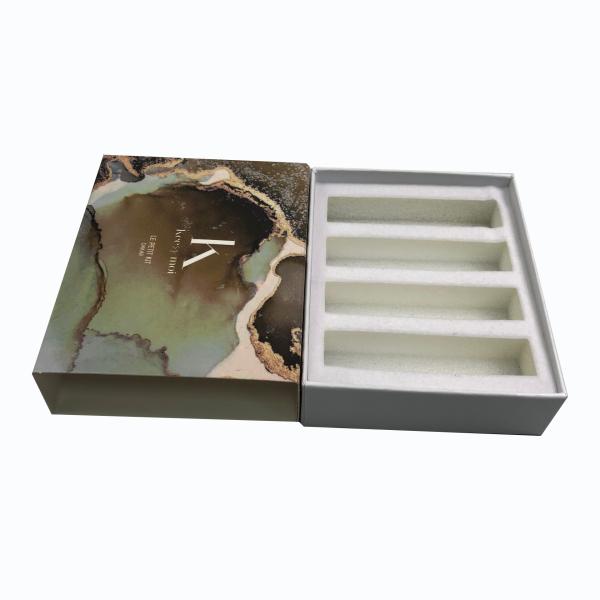Industrial Craft Sliding Drawer Gift Boxes Paper Lipstick Lip Balm Packaging Boxes