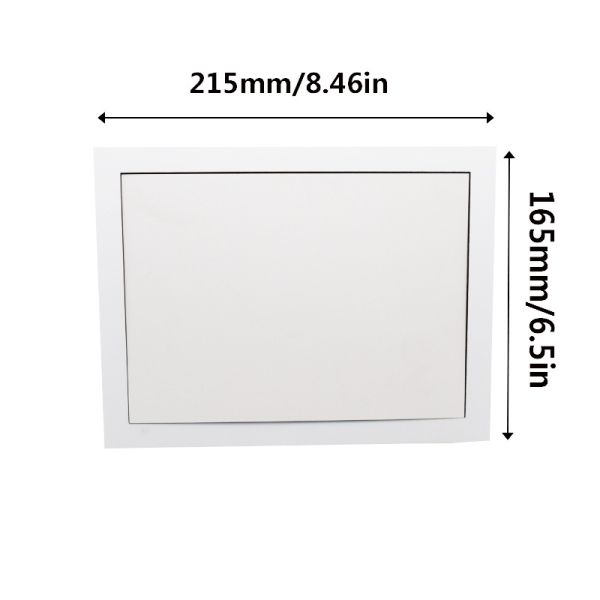 Vintage Blank Sublimation MDF Photo Frame With Printable Matte Cardboard Custom Wood Frames