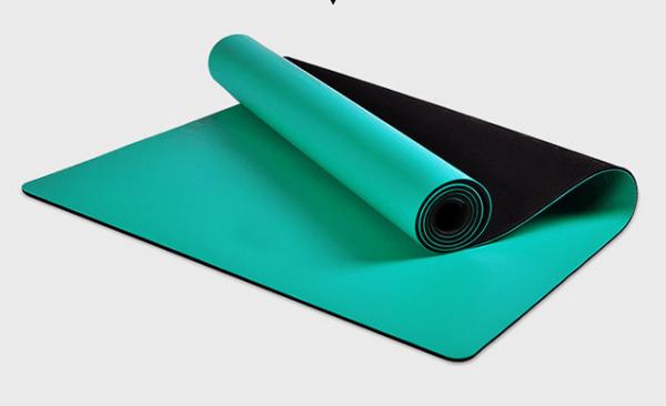 Ningbo Virson double non slip PU natrual rubber yoga mat. chepest gym yoga mat