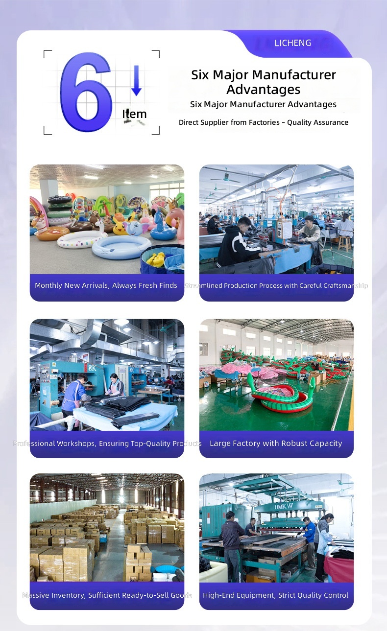 PVC Inflatable Double Hole Floating Raft with Pillow, Customized Hollow Floating Bed, Inflatable Swimming Pool Floating Mat