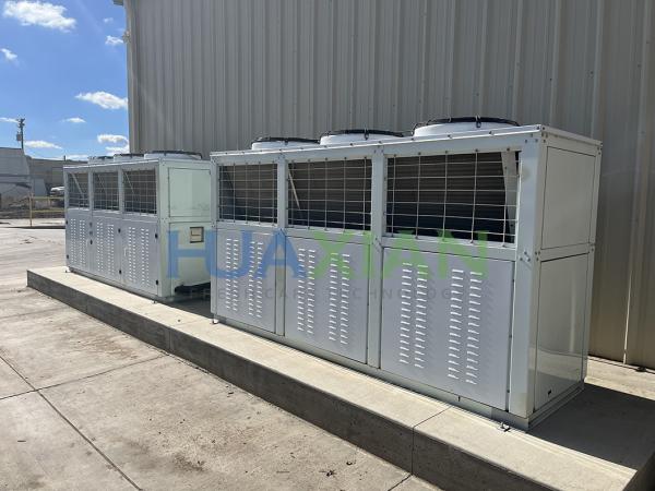 Vegetable Fruit Cold Storage Room 0~10°C Industrial Refrigeration System