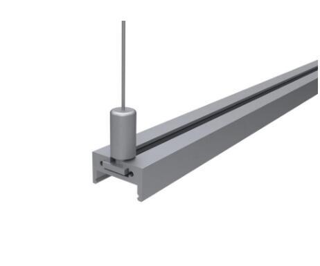 Surface Suspension Mounted Aluminum LED Profile Alloy 6063 Alu Extrusion Profile with CE Rohs