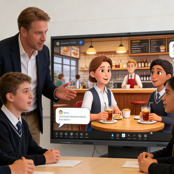 55/65/75/86/98/110 Inch 48MP All-in-One Smart AI Education Board with Dual Colors Writing