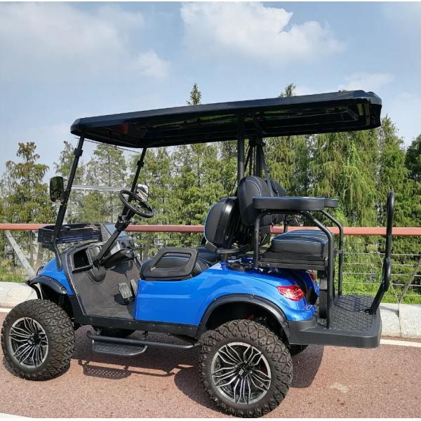 OEM Электрическая поднятая тележка для гольфа 4 места саморегулируемая стойка и рулевое устройство