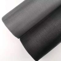 Malha preta do inseto da fibra de vidro do carvão vegetal de 18*14 0.33mm para a associação e o pátio