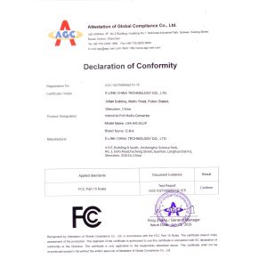 E-link China Technology Co.,LTD Certificaciones
