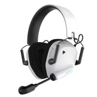 2.4G auriculares para juegos inalámbricos con MIC omnidireccional desmontable para PS5 PS4 Switch