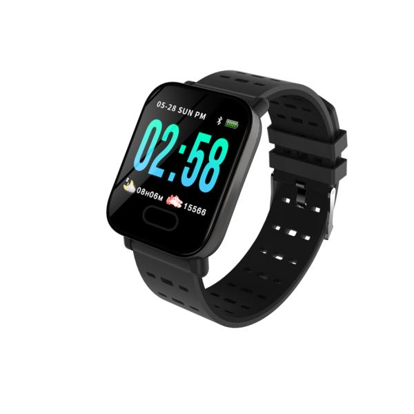 Corazón Rate Monitor Sports Fitness Tracking Smartwatch de la presión arterial de la salud de la mujer Ip67