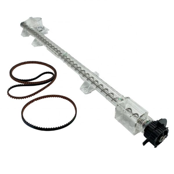 Rezision Original Waste Powder Recovery Auger Rod for Ricoh 8110 8120 8100 8210 8200 8220 Transparent Tube Copier Spare Parts