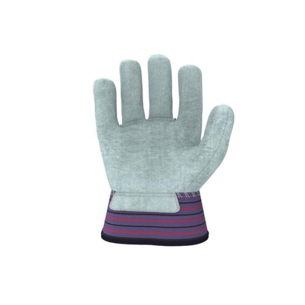 Automotive Industry Leather Safety Gloves Wing Style Thumb Reinforced Knuckle