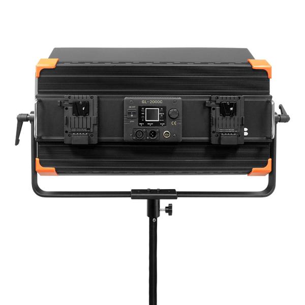 GL-1200BI 120w No fan Daylight Dimmable 2700K-7500K Video Light Professional Photography Light