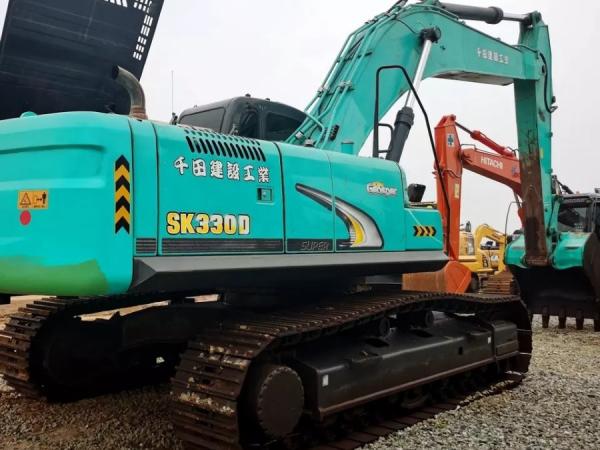 SK330D Vieille excavatrice Kobelco hydraulique