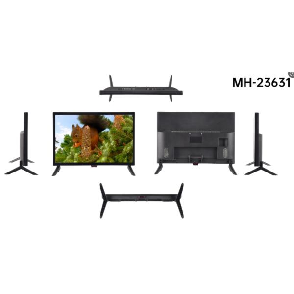 La haute configuration de 23,6 pouces petit téléviseur LCD pour le cinéma à domicile et les restaurants