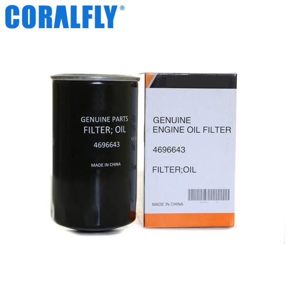 Filtro de óleo diesel 4630525 4630525hcs de Hitachi do caminhão 4658521 4484495 4448336