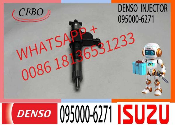 Injetor de combustível comum 095000-6271 8-97610254-1 para motor HI-ON 6WF1 6UZ1