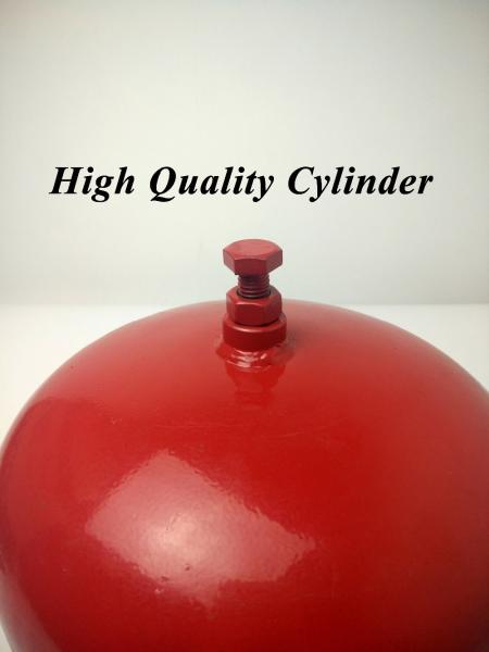 ABC 30% Auto Fire Extinguisher , Easy Installation 6kg Dry Powder Fire Extinguisher