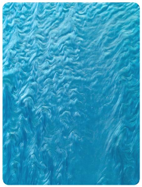 1/8 Blue Pearl Acrylic Sheets For Art Crafts Decoration