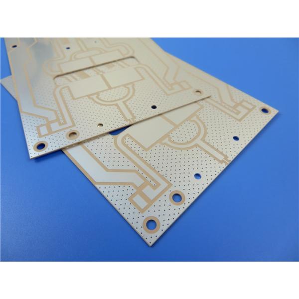 60mil AD250C Double Sided Rigid Circuit Board With Hot Air Soldering Level