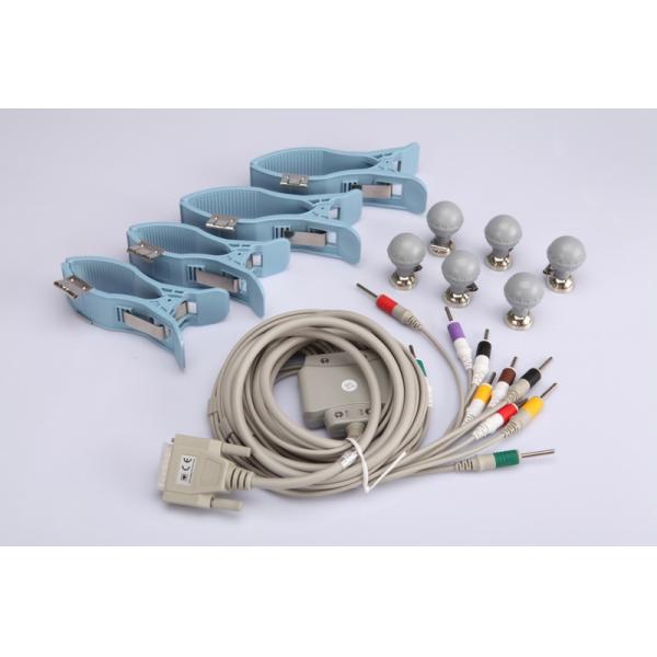 Metal ecg machine Digital 3 Channel 12 leads ecg machine electrocardiograph ecg machine