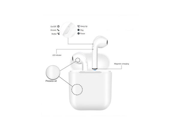 Mobile Phone Twin Headset HIFI Sound Wireless Bluetooth In Ear Headphones