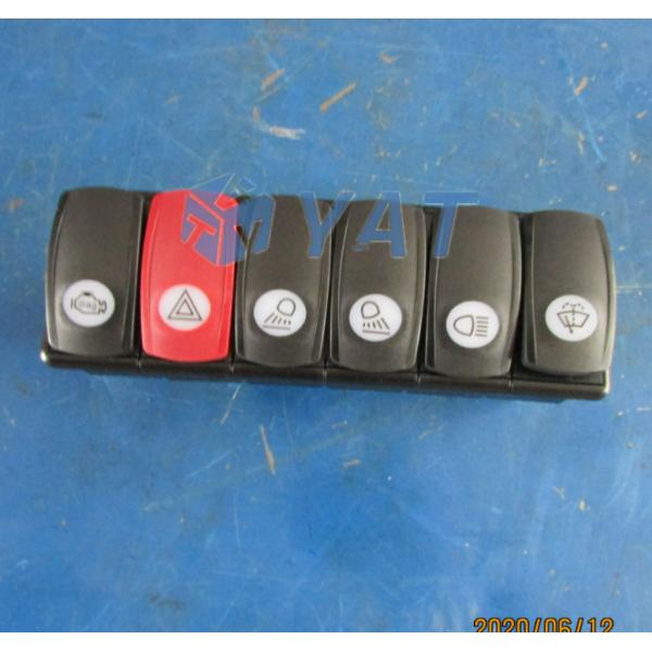 ZL50GN LW500FV Wheel Loader Spare Parts 803587863 JK939-500FV Rocker switch group assy