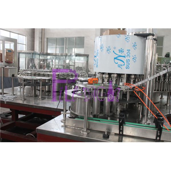 Polygon Pure Water Filling Machine With Streamline Dial Wheel And Low Gravity