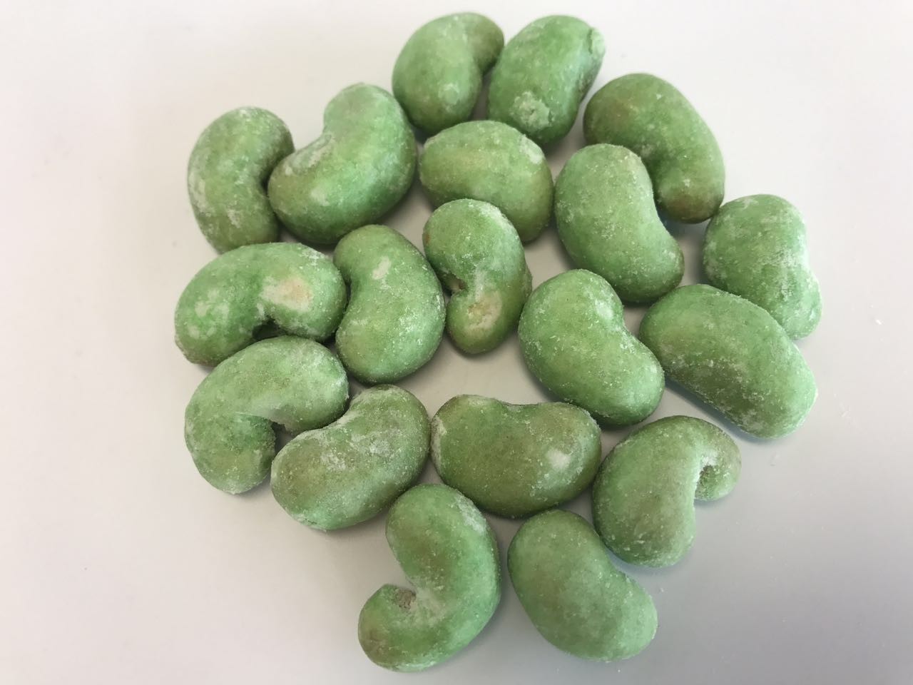 Wasabi NON-GMO/покрытые мустардом закуски гайки анакардии здоровые с халяльной аттестацией провозглашали тост хрустящая и хрустящая еда