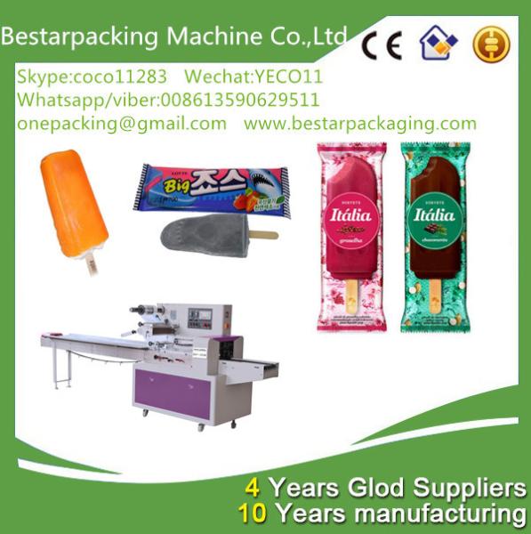 Popsicle Packing Machine, Popsicle Wrapping Machine, Popsicle Packaging Machinery