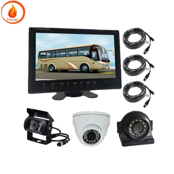 12V Car Side View Camera Hemispherical Waterproof Reverse Camera
