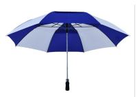 Grande conception adaptée aux besoins du client d'EVA de double couche de parapluie de golf par poignée compacte automatique