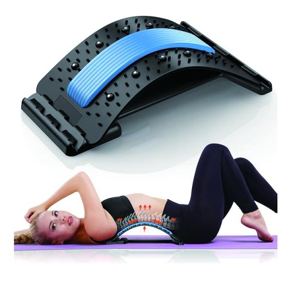 Adjustable Back Cracking Board for Spine Decompression and Scoliosis Treatment