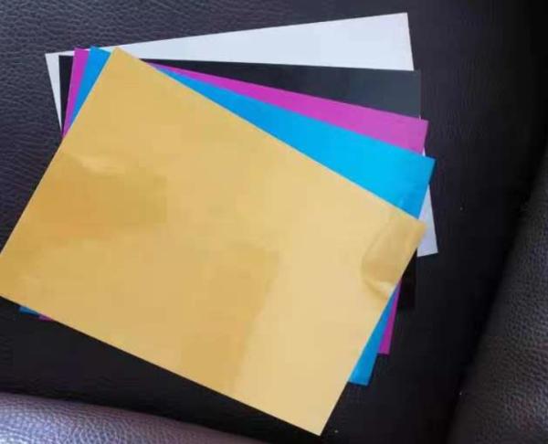 Metal Blank Business Gift Cards / 0.2mm Thickness Anodized Aluminum Cards