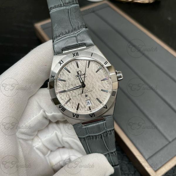 8900 Movement Omega Constellation 41mm Aesthetic Innovation For Business Man