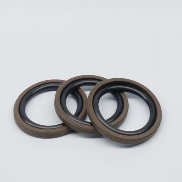 40Mpa Hydraulic Cylinder Seals PTFE Material 80 shore A 32x24.5x3.2 Brown Color