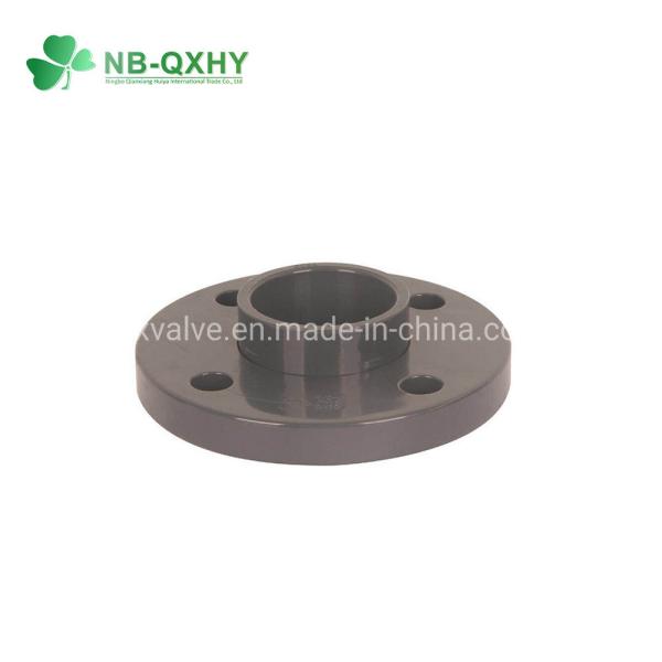 Glue Connection White and Blue Pn16 PVC Pressure Fitting for Plastic Pipe Accessories