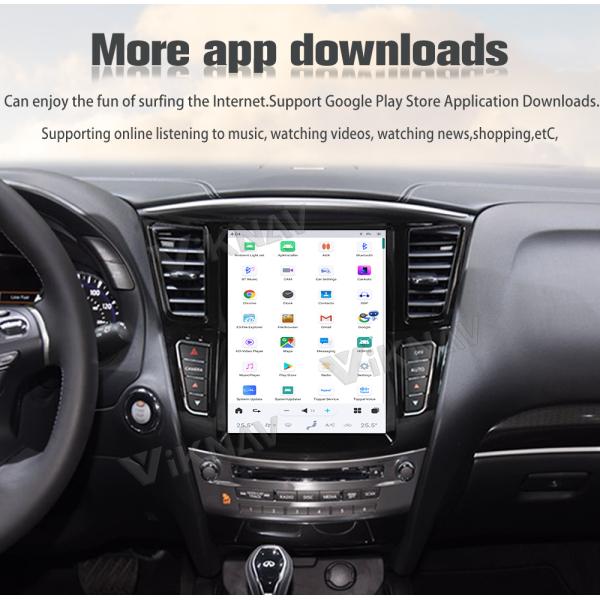 Автомобильное радио для Infiniti QX60 (2011-2020) 12,3 дюймаAuto Audio Video WiFi Wireless CarPlay Усовершенствовать мультимедийный проигрыватель