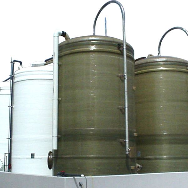 Excellent Impact Resistance Corrosion Resistant  Frp Vertical Tank Reduces Corrosion And Leakage