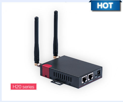 H20series Industrial M2M 3g 2lan router with wifi