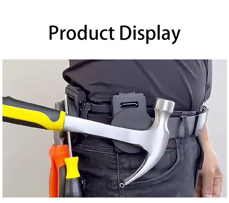 Strong Magnetic Suction Cup Suspension Hardware Tool Waist Clip