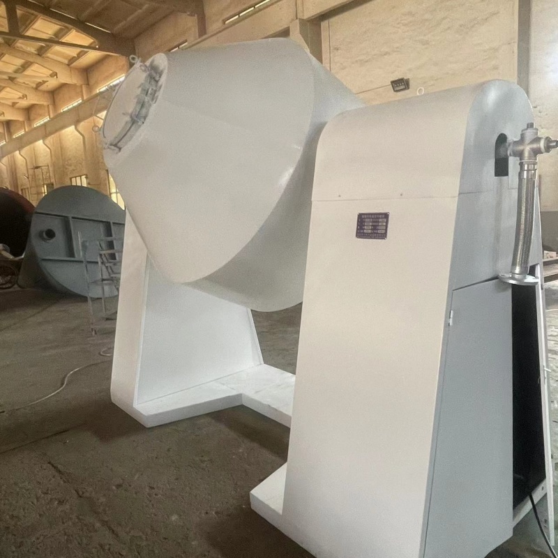 Electric Heating SZG Double Cone Rotary Vacuum Dryer 2000L 3000L 4000L 5000L For Battery Materials