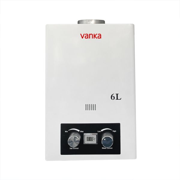 Energy Efficient 6L White Flue Heater with Compact Design