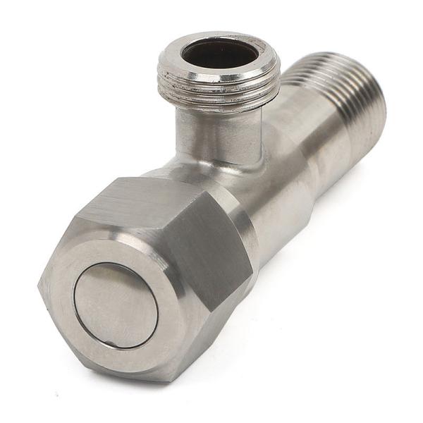 Modern SUS 304 Stainless Steel Water Heater Toilet Water Inlet Stop Valve with Copper Core