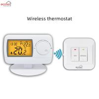 Riseem NTC termostato digital para aquecimento elétrico para caldeira a gás Frequência 868MHZ